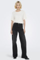 Jeans Felina coupe ample black denim