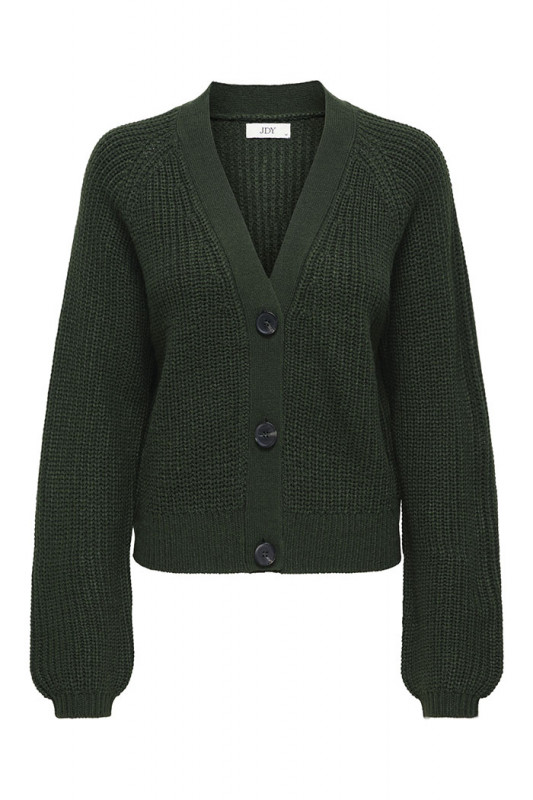 Cardigan June vert foncé JDY