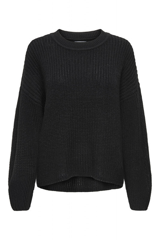 Pull June col rond noir JDY