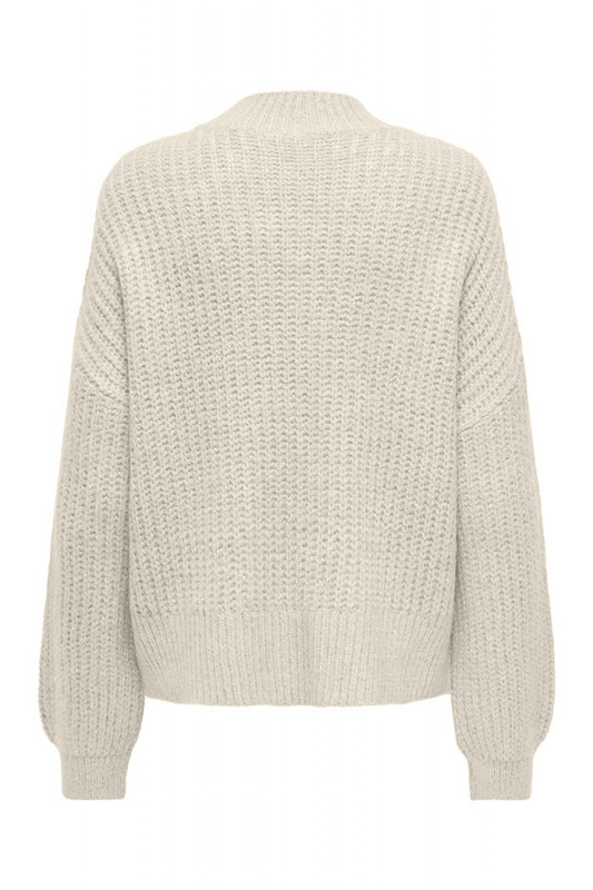 Pull en maille Rubine beige clair only femme