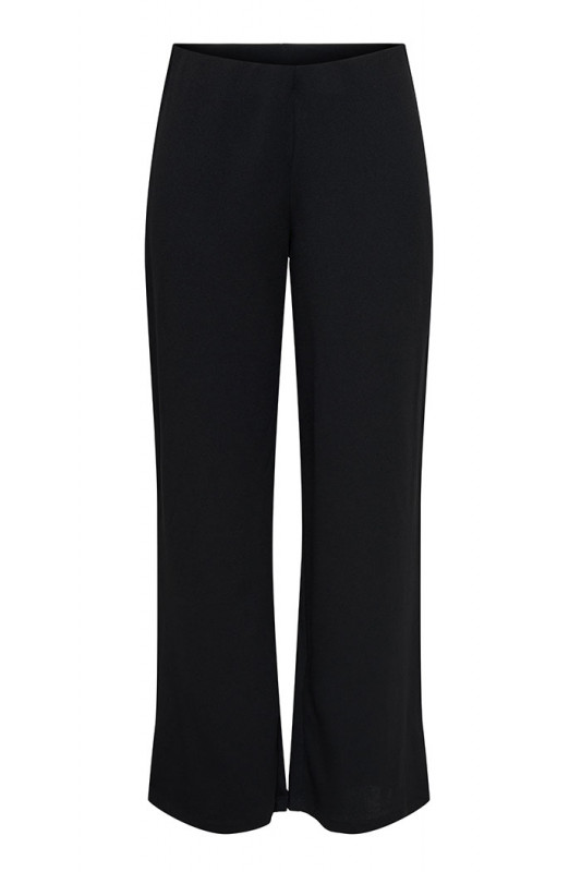 Pantalon ample Geggo chocolat fermeture à boutons