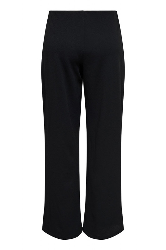 Pantalon ample Geggo chocolat fermeture à boutons femme JDY