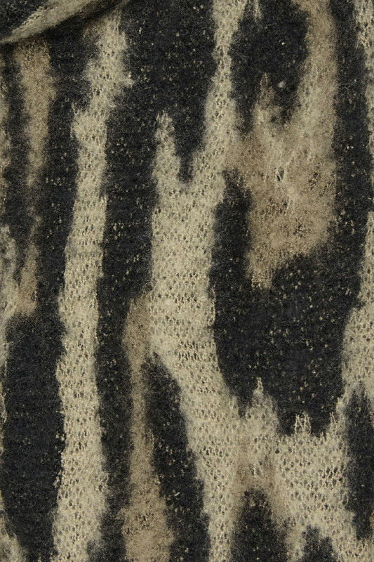 Echarpe oversize Tannin imprimé léopard femme