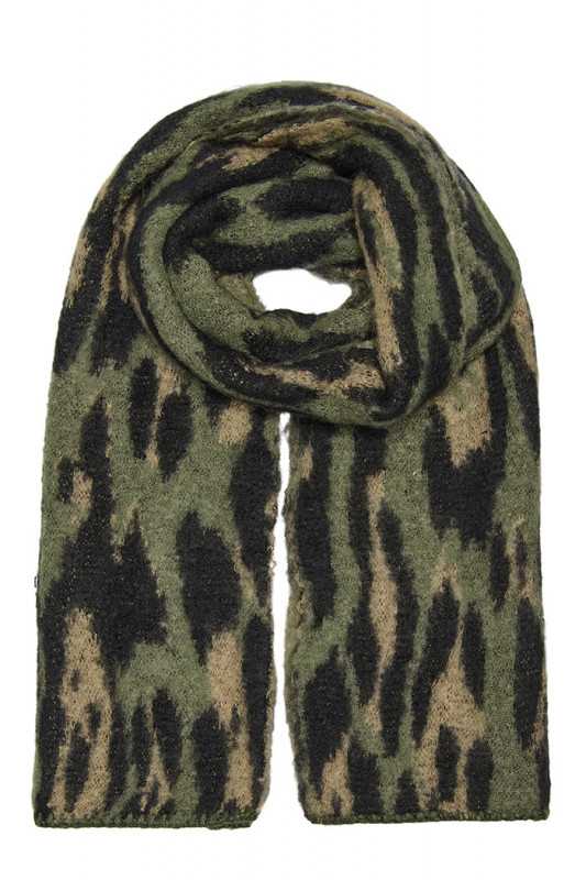 Echarpe oversize Kalamata imprimé léopard femme Only