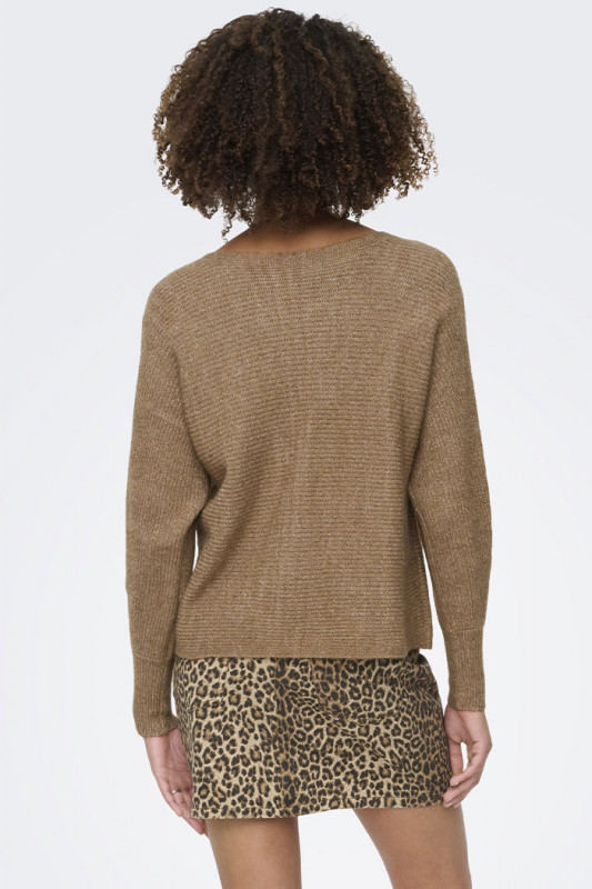 >Pull en maille Deni Toasted coconut