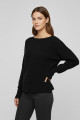 Pull en maille Dani noir intense