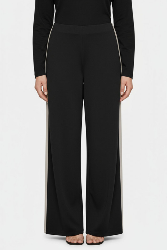 Pantalon ample noir Geggo femme
