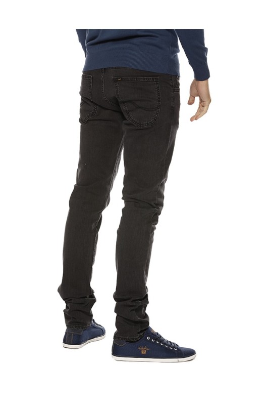 Jeans coupe slim Luke gris anthracite Lee