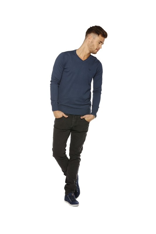 Jeans coupe slim Luke gris anthracite Lee