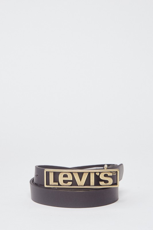 Ceinture fine boucle dorée