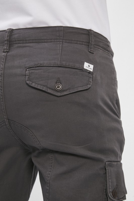 Pantalon cargo gris