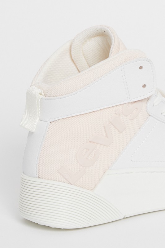 Baskets montantes blanches