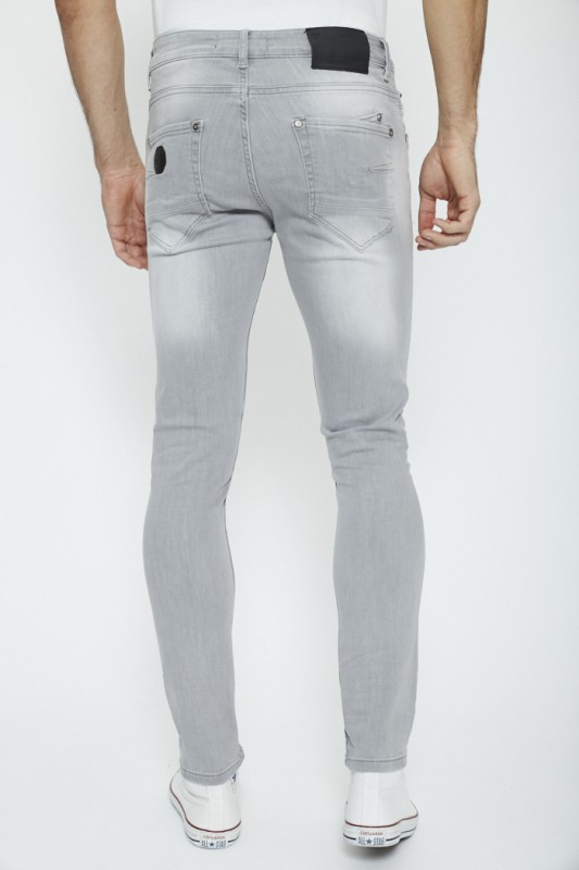 Jeans skinny usé