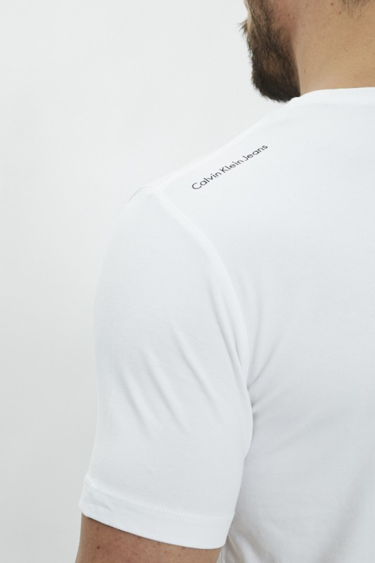 T-shirt blanc imprimé