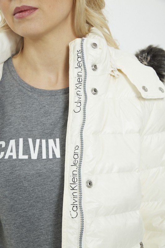 Doudoune blanche