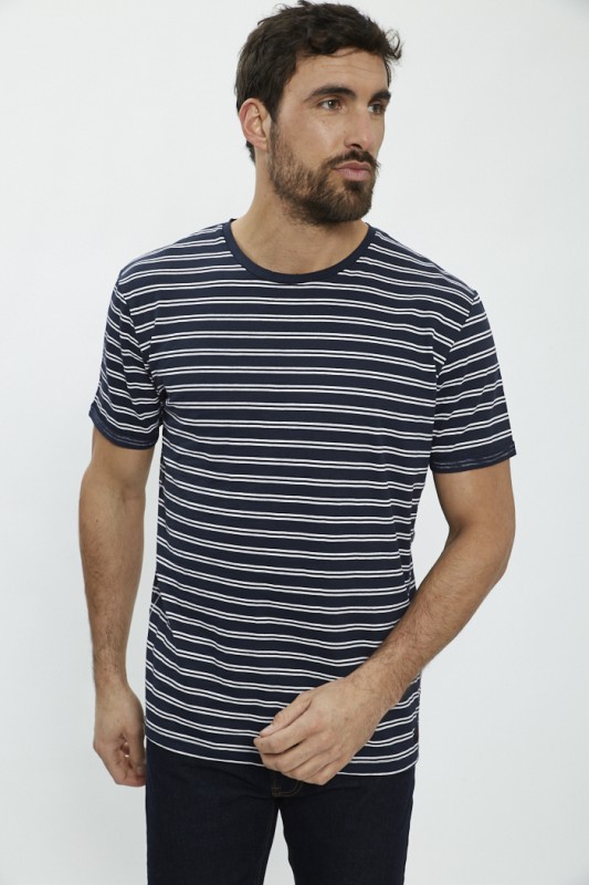 T-shirt à rayures
