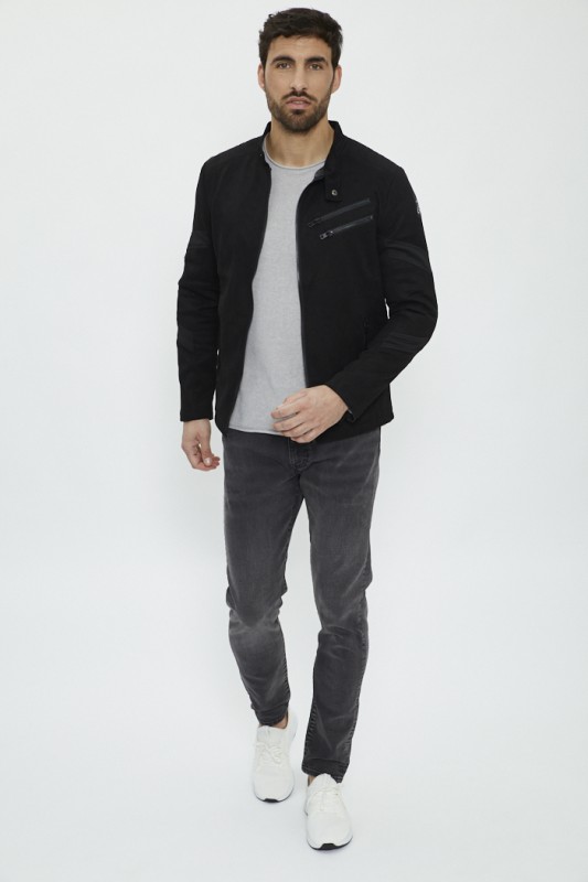 Veste suédine