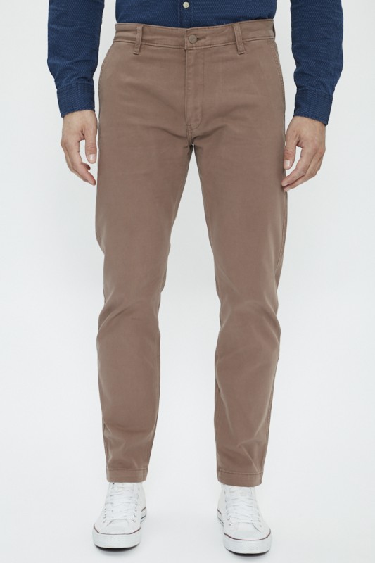 Pantalon chino marron