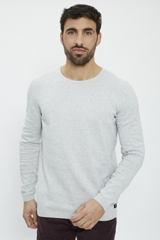 Pull gris 
