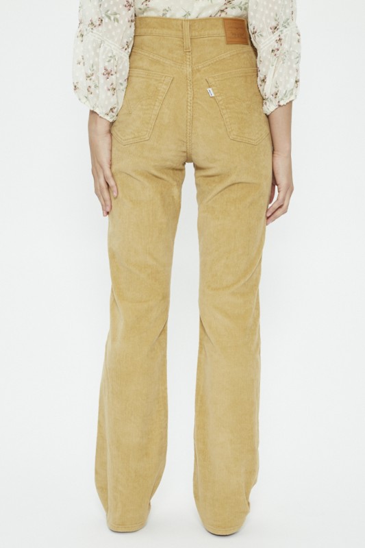 Pantalon ribcage velours