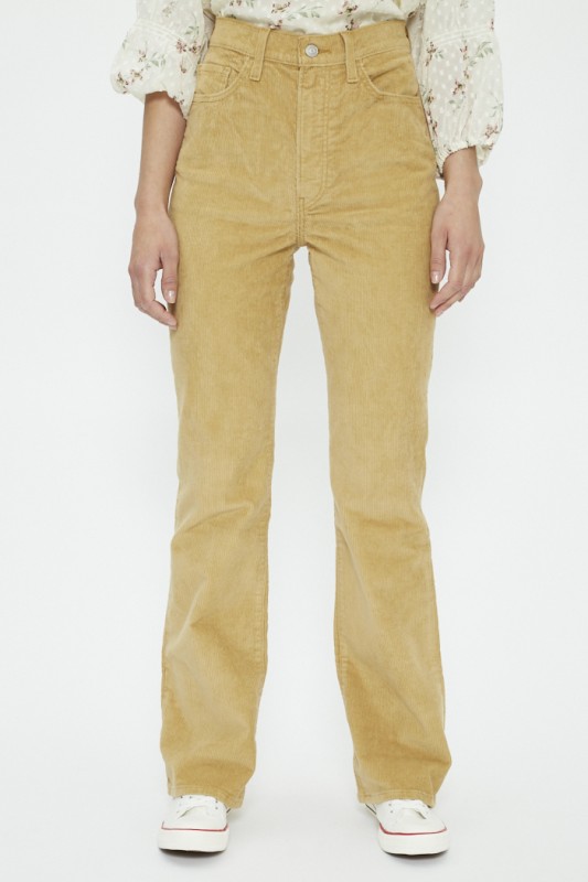 Pantalon ribcage velours