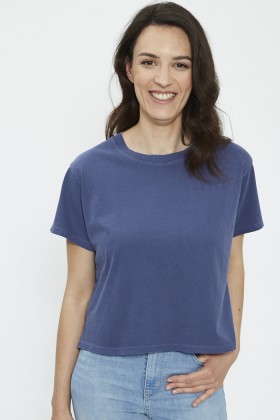 T-shirt bleu