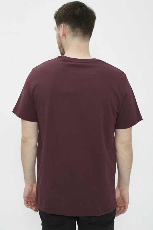 T-shirt bordeaux
