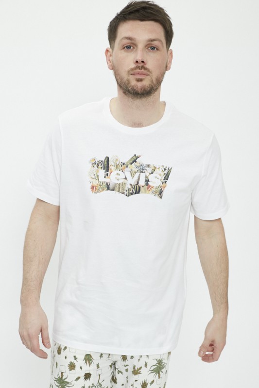 T-shirt blanc unisexe