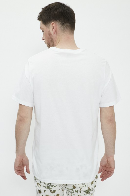 T-shirt blanc unisexe