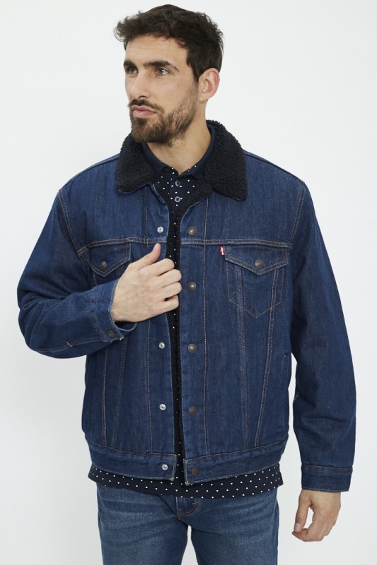Veste sherpa brut