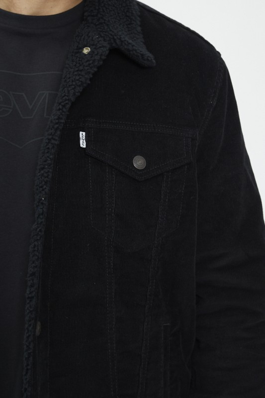 Veste sherpa velours