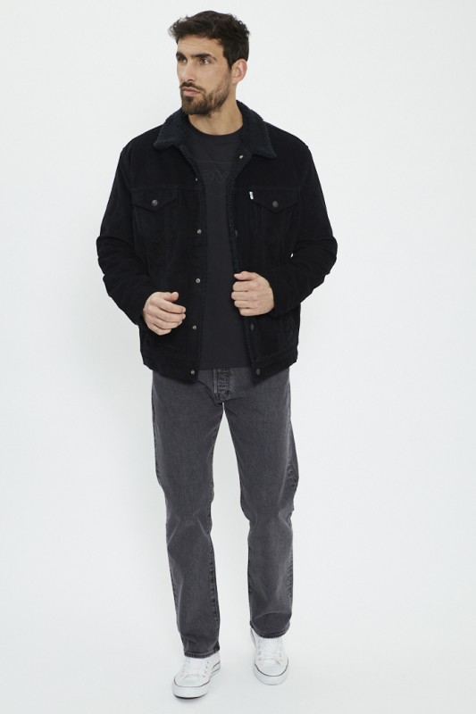 Veste sherpa velours