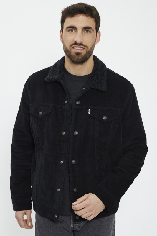 Veste sherpa velours