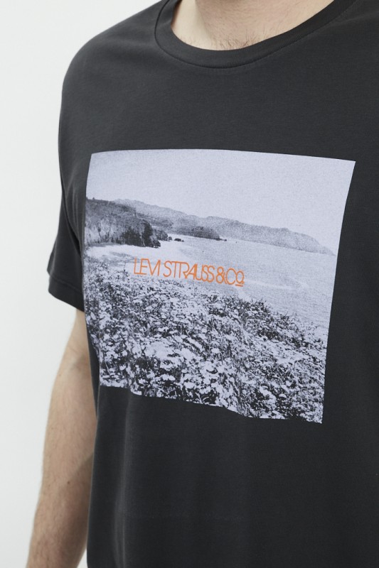 T-shirt imprimé noir