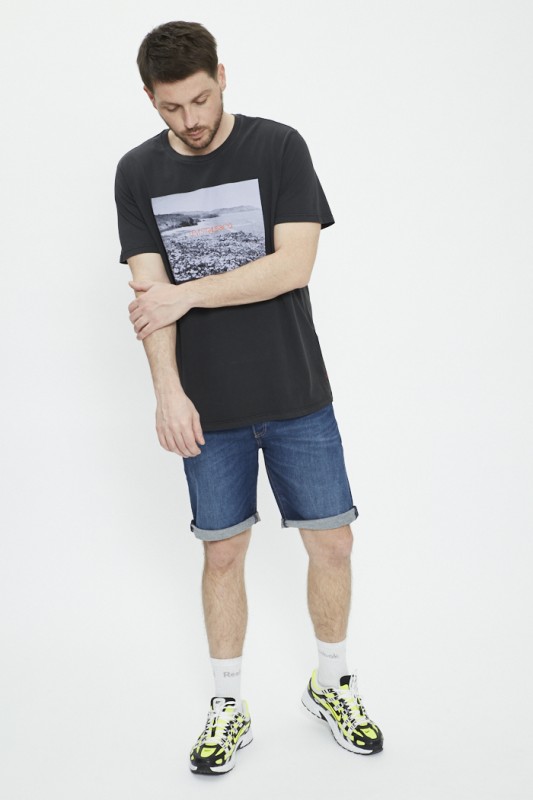 T-shirt imprimé noir