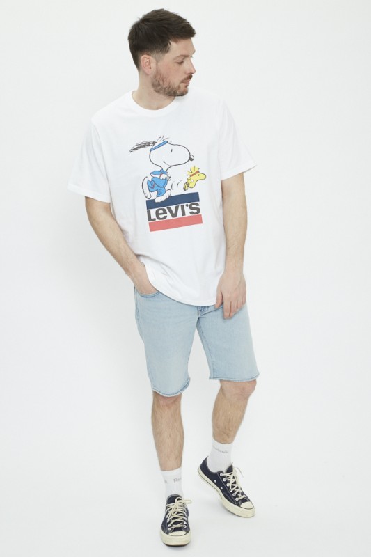 T-shirt blanc Snoopy