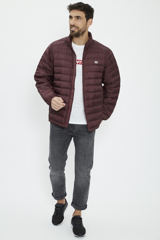 Doudoune bordeaux légère