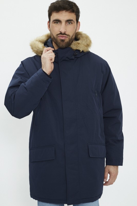 Parka à capuche