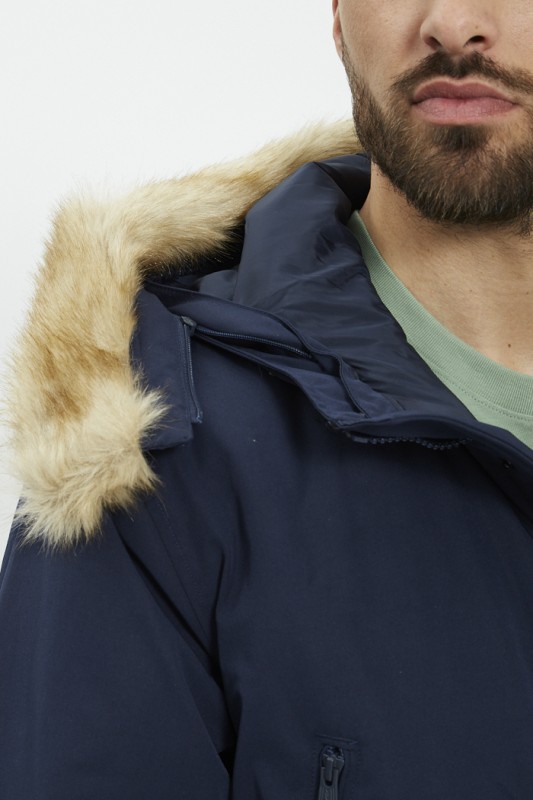 Parka à capuche