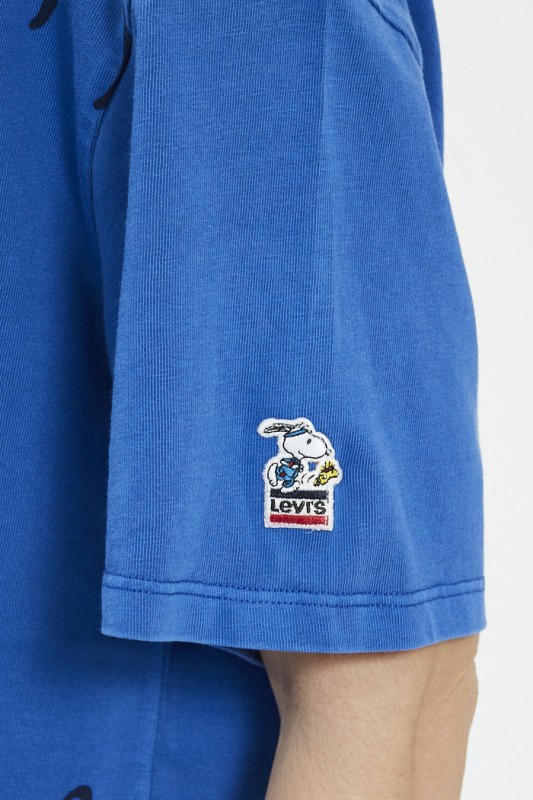 T-shirt bleu snoopy