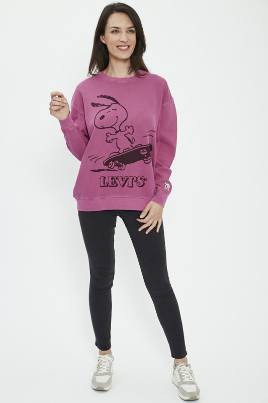 Jeans Scarlett skinny noir délavé coton et élasthannne