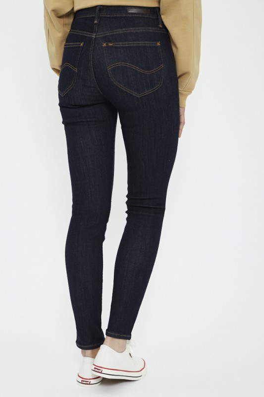 Jeans Scarlett skinny bleu foncé