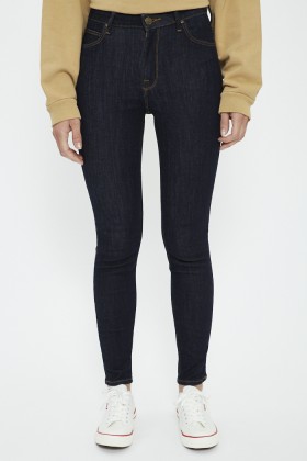 Jeans Scarlett skinny bleu foncé femme