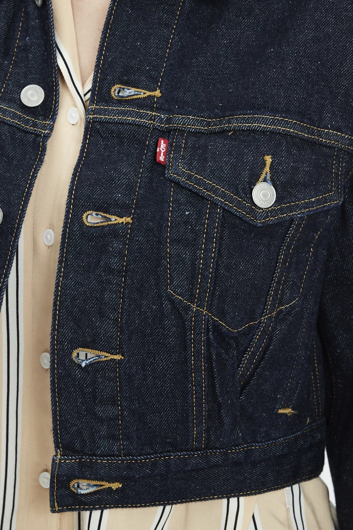 Veste en jean brut levi's femme hotsell