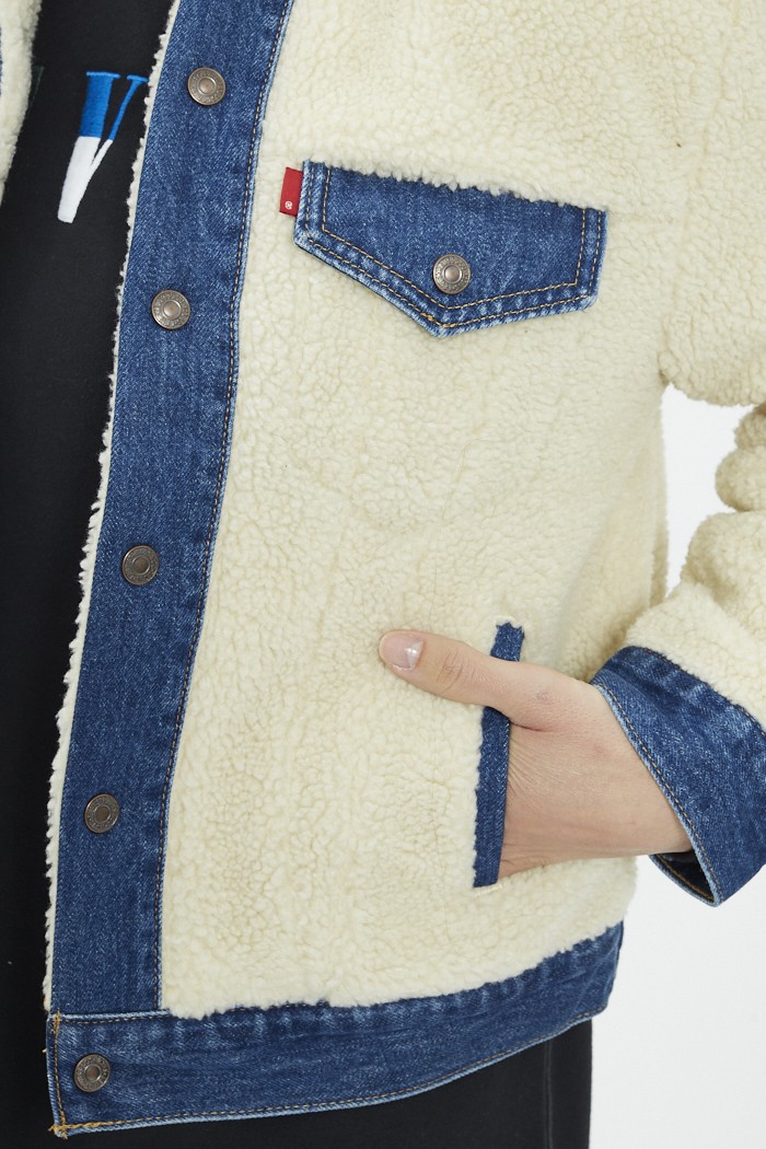 Veste en moumoute Levi