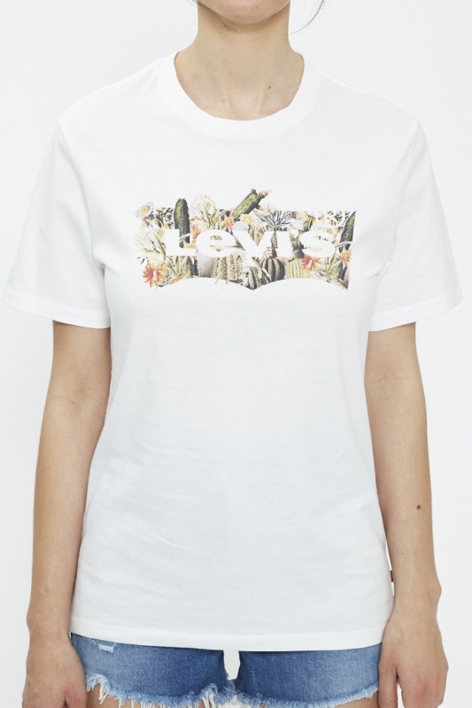 T-shirt blanc unisexe