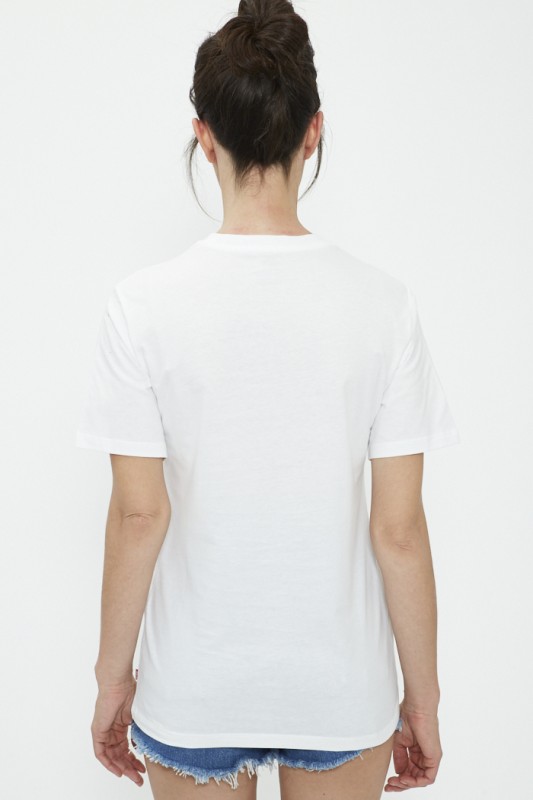 T-shirt blanc unisexe