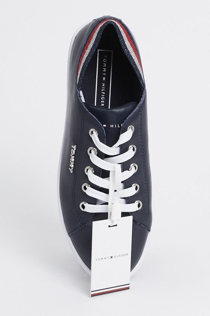 Basket bleu tommy hilfiger femme hot sale
