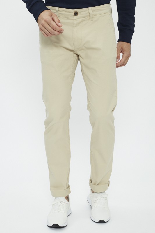 Pantalon chino beige