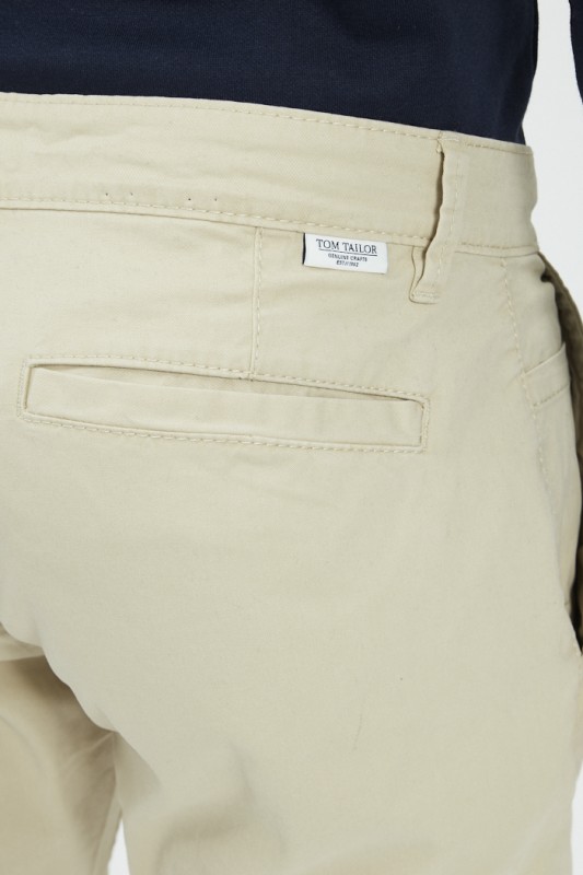 Pantalon chino beige